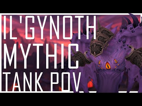 Il'gynoth Mythic Tank PoV Blood Death Knight: Full Comms and Strategy
