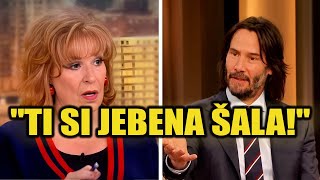 Keanu Reeves BIJESNI UŽIVO NA VELIKOM VIDKU nakon žestokog sukoba s Joy Behar