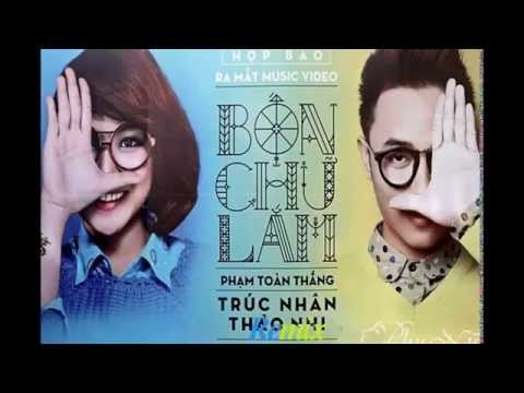 KARAOKE BỐN CHỮ LẮM - TRÚC NHÂN ft THẢO NHI FULL BEAT