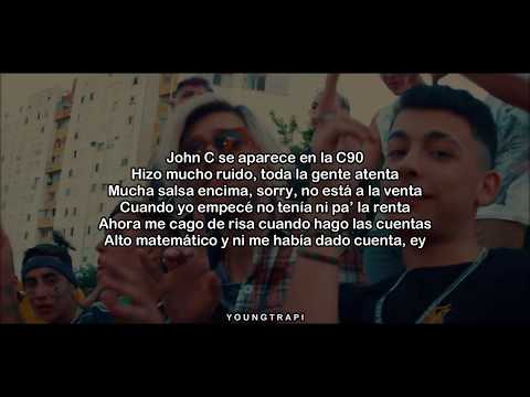 C90 REMIX (Letra/Lyrics) John C ❌ Trueno ❌ Neo pistea ❌ Bhavi