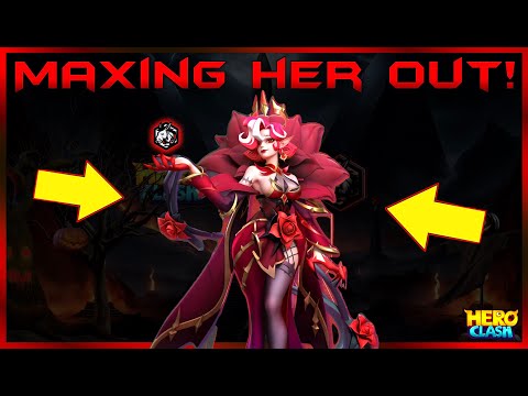 Maxing out Rose! | Daphne | Hero Clash
