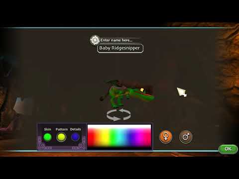 THE BABY RIDGESNIPPER HAS BEEN BORN school of dragons