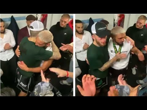 PURE CLASS! - SAM EGGINGTON & BILEL JKITOU EMBRACE AFTER SHARING 12 BRUTAL ROUNDS IN FOTY CONTENDER