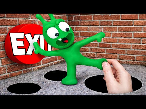 OMG! Pea Pea Tries to Escape the Magic Box! - Pea Pea Funny Moments