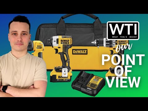 DEWALT 20V MAX XR 3 Tool Combo Kits - WTI product video review