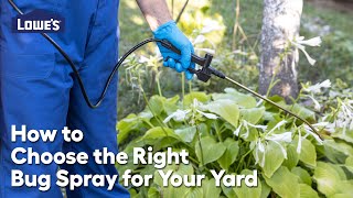 How to Choose the Right Bug Spray for Your Yard: Video Guide