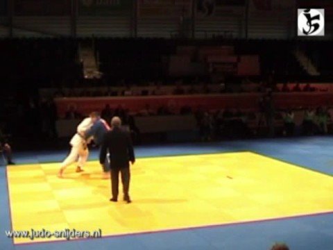 Judo 2008 Rotterdam Vuijsters (NED) - Verbij (NED) [+100kg]