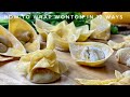 12种实用馄饨包法 How To Wrap Wonton in 12 Ways｜阿屋厨房 Awoo Kitchen