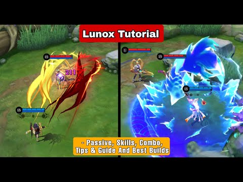 How To Use Lunox Mobile Legends | Combo, Tips And Guide | Lunox Tutorial