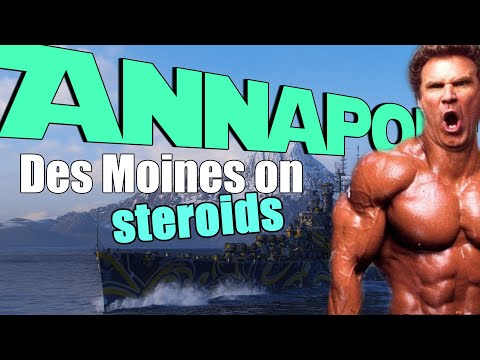 Annapolis 4.2k base exp - World of Warships