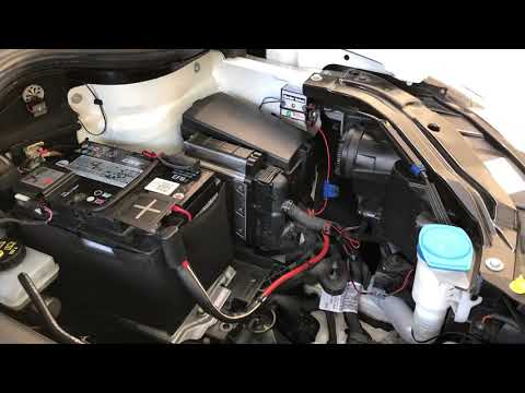 Marder-Blitz, verbaut im Seat Ateca 1.4TSI