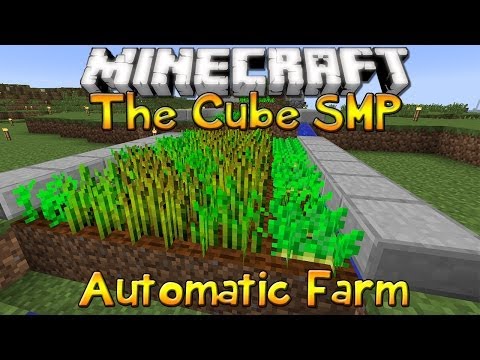 The Cube SMP - Episode 6 - Automatic Wheat Farm