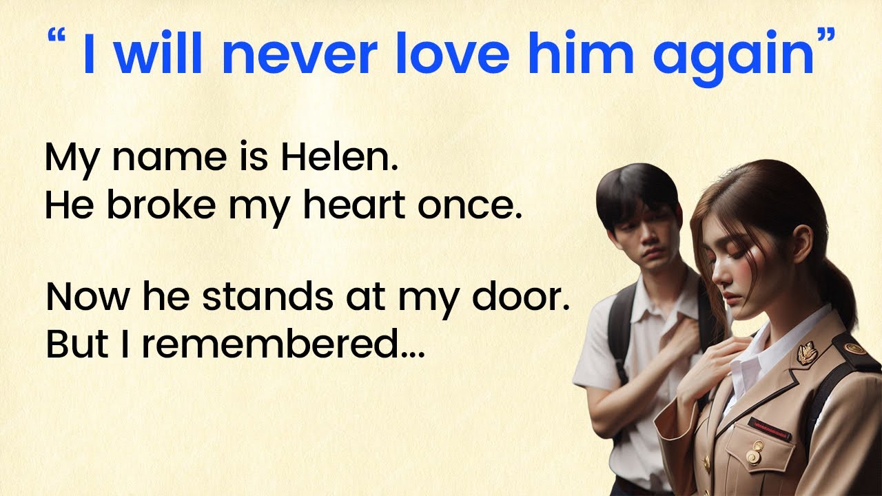 I Won’t Love Him Again ✅ English Story For Beginners (A1 / A2 Level)