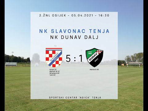 Slavonac Tenja - Dunav Dalj 5:1 (13. kolo, 2. ŽNL Osijek 20/21)