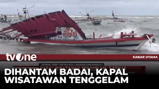 Download lagu Kapal Wisatawan di Bengkulu Tenggelam, 7 Orang Tewas | Kabar Utama tvOne mp3