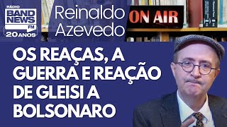 Reinaldo – Bolsonaristas mentem; Brasil não apoia o Irã. E Tarcísio enrolado na bandeira de Israel