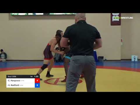 2018 Marine Corps US Open/Senior Men's Greco-Roman 87 Con Semis - Easton Hargrave (Olym) Vs. Kevin