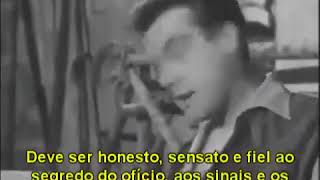 Um filme (maçónico?) a preto e branco e muito antigo sobre Robin Hood