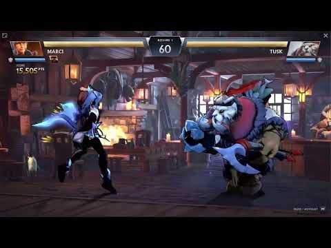 Marci vs Tusk - Sleet Fighter (Immortal Kombat) Dota 2 - Dio Brando Muda Muda