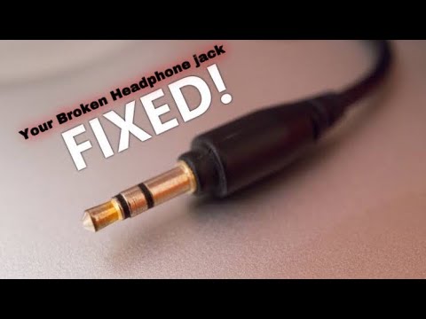 How to Fix a Broken Headphone Jack | Repair Headphone...