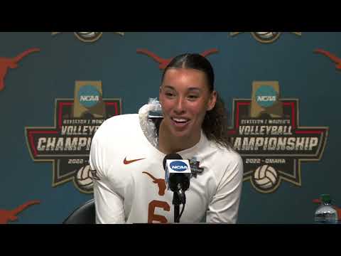 Texas volleyball NCAA semifinal postgame press conference (Dec. 15, 2022)