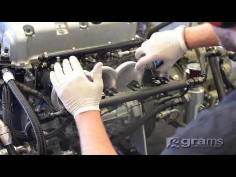 High Horsepower K Series Engine Dyno Run - Skunk2 Project Beta ft Grams Performance 1600cc Injectors