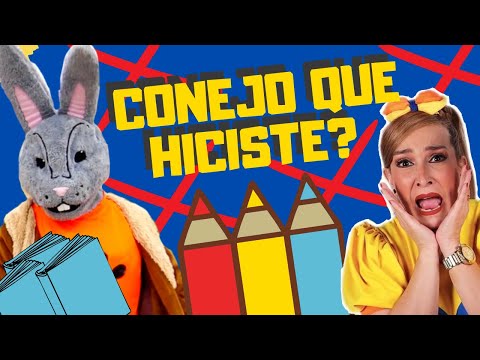 El Conejo se llevó los libros de Colorear - Bely y Beto