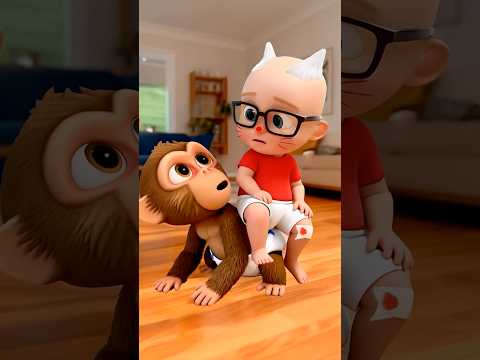 子猿が赤ちゃんを救う👶🐵part10 I Am Monkey VR #vr #game #funny