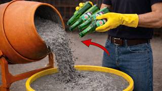 Few people know this recycling method with glass and cement that’s worth a gold mine!