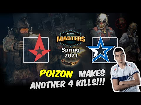 Poizon makes another 4 kills, Astralis vs Complexity, DreamHack Masters Spring 2021