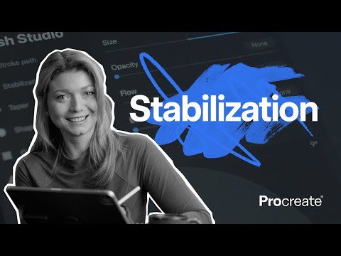 Exploring Stabilization in the Brush Studio | Learn to Procreate