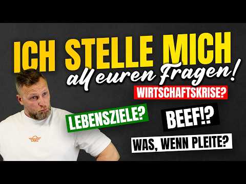 PLEITE ohne YOUTUBE? Leben OHNE Ziele? GEWÄHRLEISTUNG ohne GARANTIE!? XXL-Fragerunde