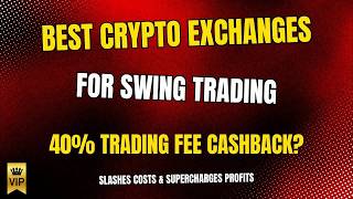 Best Crypto Exchanges for Swing Trading 2026 - 40% Fee Rebate