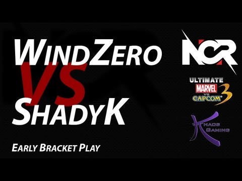 NCR11  UMvC3 P4 W2 - WindZero (CHR_ZER_JIL) vs Shady K (MOR_DRD_VER)