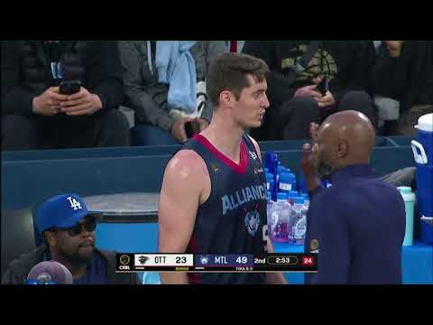 6.10 C Ben Stevens 16 PTS 8 REB (FIRST HALF CEBL) vs Ottawa Blackjacks