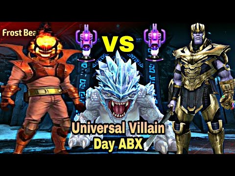 ABX Universal villains Day Thanos vs Dormammu - Marvel Future Fight