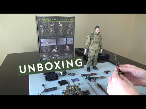 Unboxing the 1/6 scale DAM Toys Grozny Spetsnaz MVD OSN Vityaz action figure