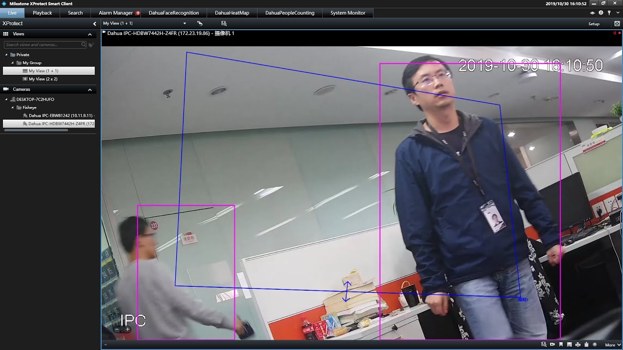 Dahua Metadata Plugin - Tripwire