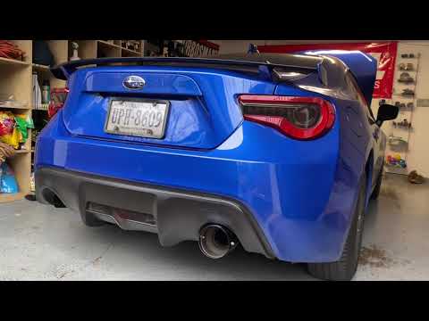 BRZ JDL Turbo HKS V2 Exhaust Cold Start