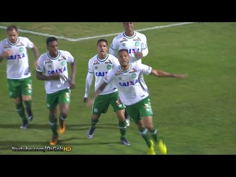 Gol de Thiego, Chapecoense 3 x 3 Grêmio - Brasileirão 15/06/2016 [HD]