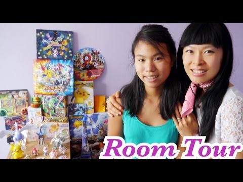 [Room Tour] Dans la chambre de JadeStar #3 : expo pokémon, boîte DIY nail art, dessin, poster manga Video