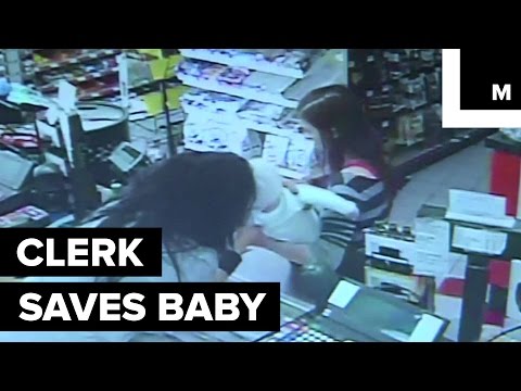 Convenience Store Clerk Saves Baby as Mother Collapses