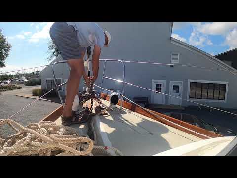 S/V SeaSprite Refit Update #2 Emptying the Chain Locker & Thoughts on Ground Tackle