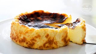 Basque Burnt Cheesecake Recipe / Creamy & Easy cheesecake recipe