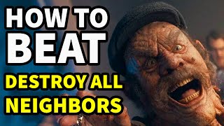 How To Beat THE UNDEAD FREAKS in DESTROY ALL NEIGHBORS