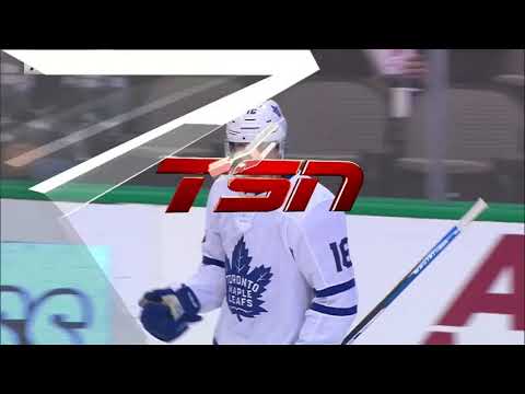 Mitch Marner 2nd goal of the Season! 09/10/2018 (Toronto Maple Leafs at Dallas Stars)