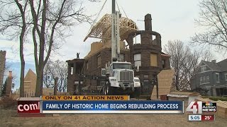 Neighbors help rebuild historic Kansas City home after fire