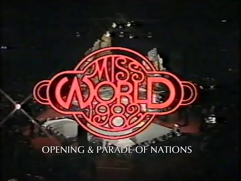 MISS WORLD 1982 Opening & Parade of Nations