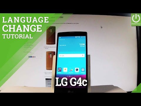 Change Language LG G4c - Language Settings / Set Up Language