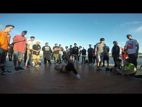 407 FLA x VA April Edition 1vs1 Breakin Top 16 - Bboy Wezz vs Bboy Shors